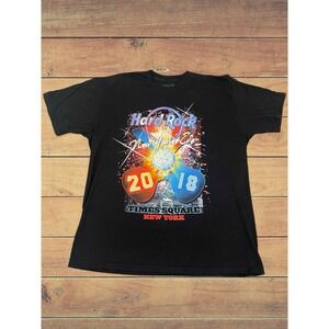 Hard Rock Times Square  New York City T-Shirt New Years Eve Limited Edition XL